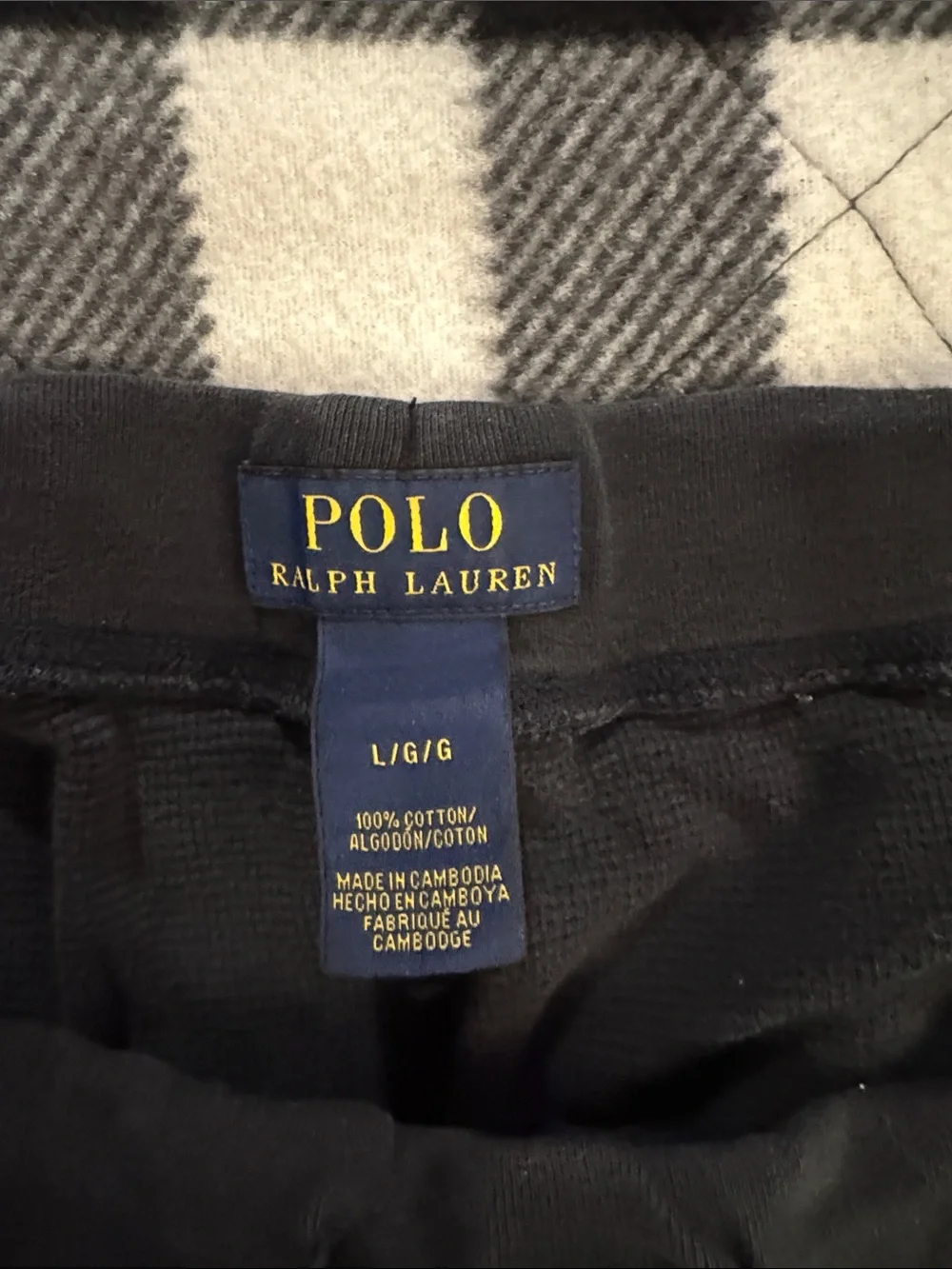 Polo Ralph Lauren black sweatpants